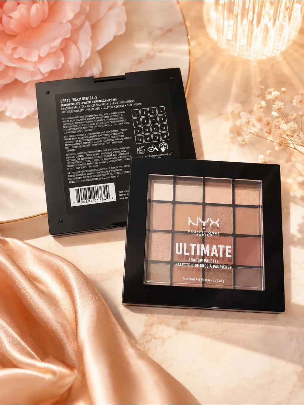 NYX Ultimate Eyeshadow Palette - Warm Browns & Taupes